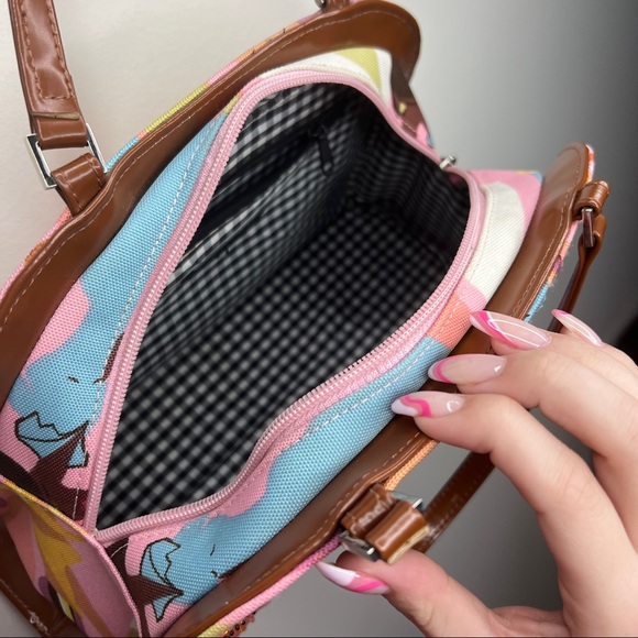 Vintage Small Bowler Fashion Diva Shoulder Purse - Picture 5 of 9